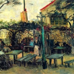 Terrace of a Cafe by Van Gogh